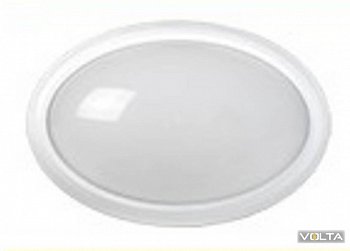 Светильник светодиодный ДПО 3040Д 12Вт 4500К белый овал пластик IP54 IEK