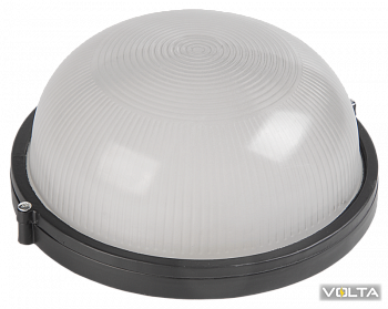 Светильник НПП1101 черный/круг 100Вт IP54 IEK