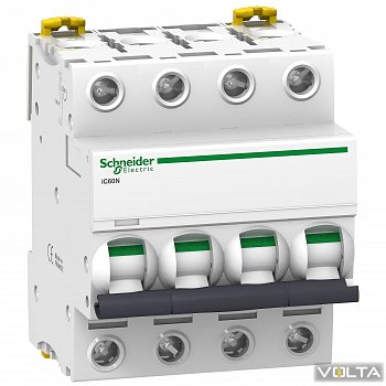 Автоматический выключатель iC60N 4P 32A C SCHNEIDER