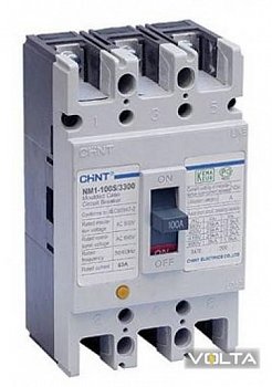 Автоматический выключатель NM1-125S/3300 80A CHINT