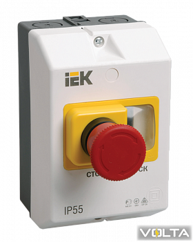 Защитная оболочка с кнопкой "Стоп" IP55 IEK