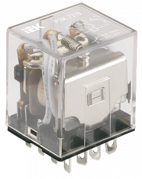 Реле РЭК78/4(MY4) 3А 24В DC IEK