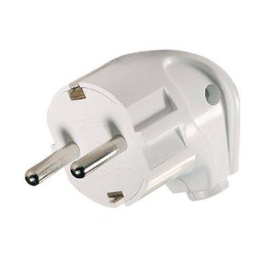 Вилка евро MAKEL сз угловая