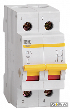 Выключатель нагрузки ВН-32 2Р 40А IEK