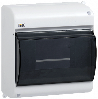 Бокс с прозрачной крышкой КМПн 2/6 для 6-х автоматических выключателей наружной установки IEK