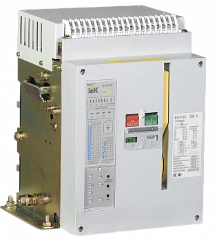 Выключатель автоматический ВА07-М комбинированный расцепитель стационарный 3Р 800А Icu=42кА IEK