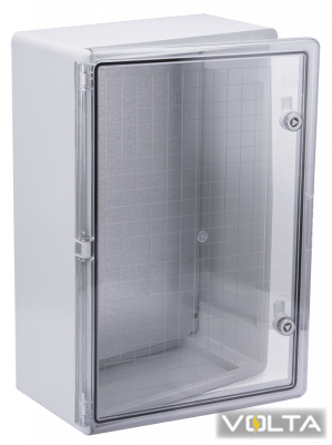 Корпус пласт. ЩМПп 600х400х200мм пр. дв. УХЛ1 IP65 IEK