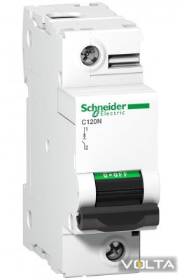 Автоматический выключатель C120N 1P 125A C SCHNEIDER