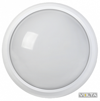 Светильник светодиодный ДПО 3010 8Вт 4500К белый круг пластик IP54 IEK