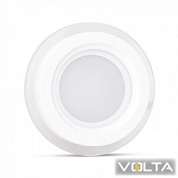 Светильник светодиодный AL2110 12W 960Lm 5000K круглый встраиваемый 160*40mm OL FERON