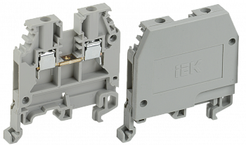 Зажим наборный ЗНИ- 2,5мм2 (JXB24А) серый (без маркера) IEK