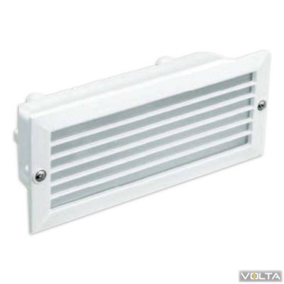 Светильник НПП3101 белый прямоугольник с решеткой 60Вт IP54 ИЭК